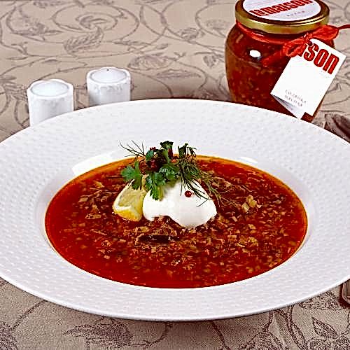 Солянка мясная