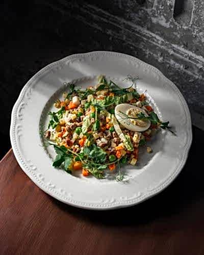 Оливье с говядиной Оливье с говядиной