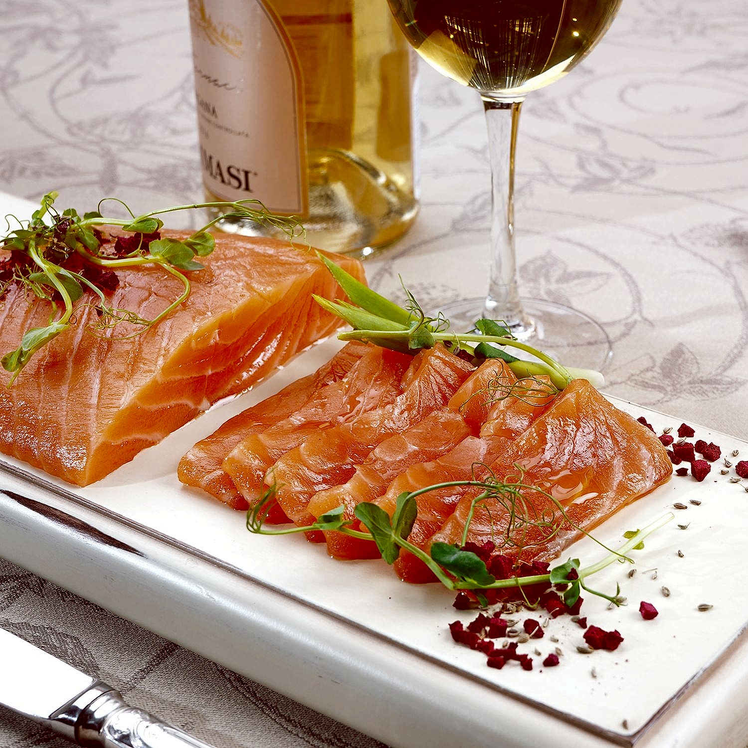 Лосось домашнего посола Лосось домашнего посола