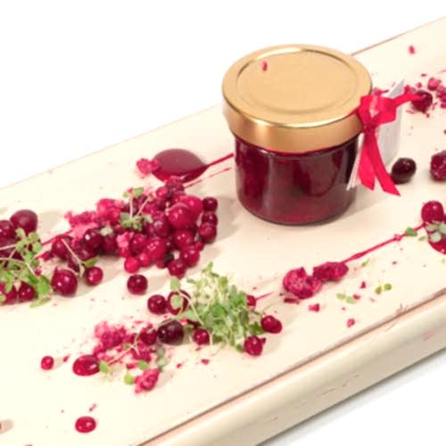 Соус малиново-брусничный Соус малиново-брусничный