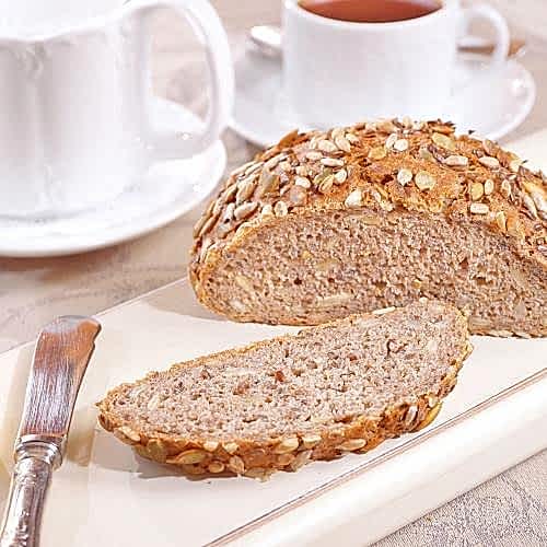 Хлеб Ржаной с семечками бездрожжевой