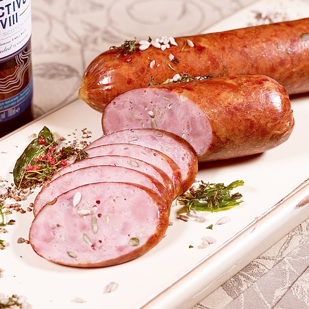 Колбаса из утки с тыквенным семенем Колбаса из утки с тыквенным семенем