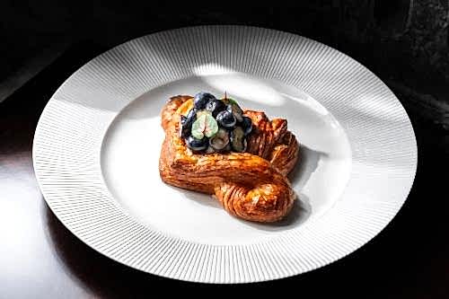 Даниш с голубикой