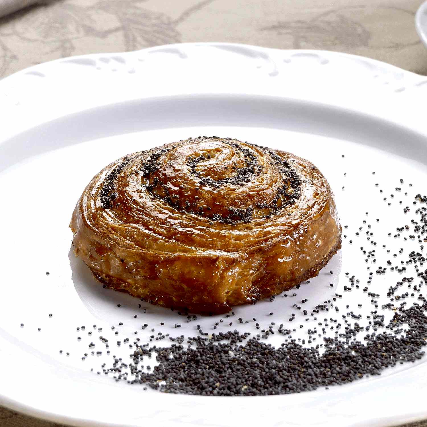 Мини-улитка с маком Мини-улитка с маком